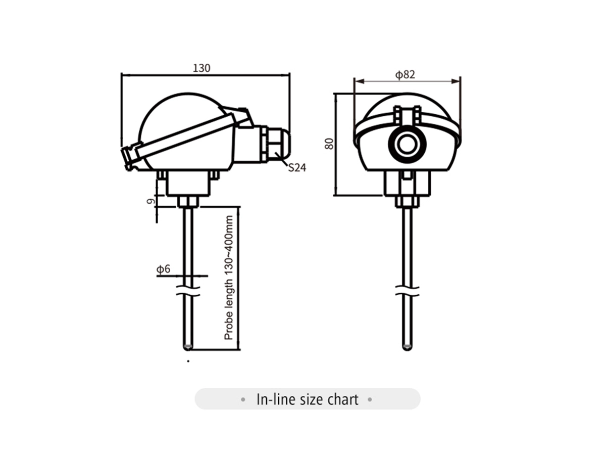 Armored Temperature Transmitter LFW20 - 翻译中...